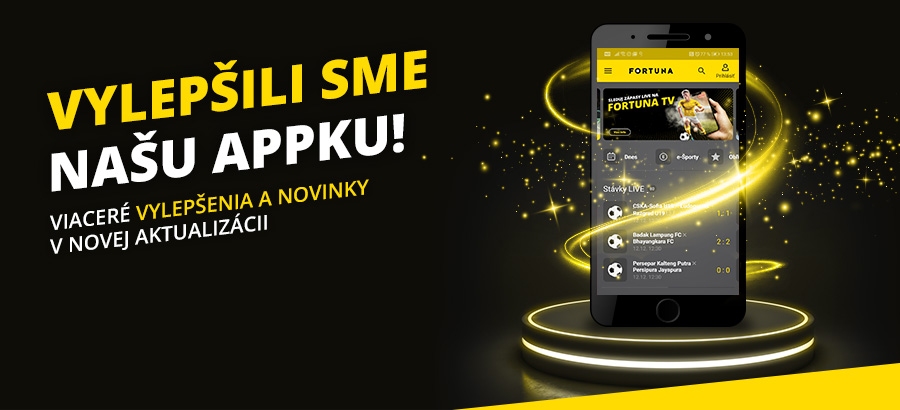 Vylepšili sme našu aplikáciu!