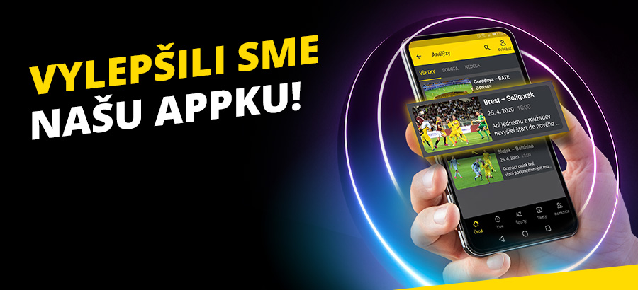 Opäť sme vylepšili našu appku!