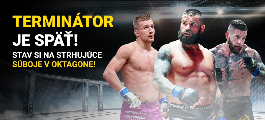 Návrat Terminátora do oktagonu aj očakávaná bitka o titul!