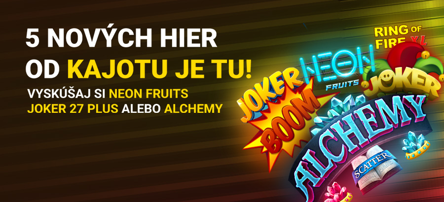 Vianočné Casino prináša nové hry od Kajotu!