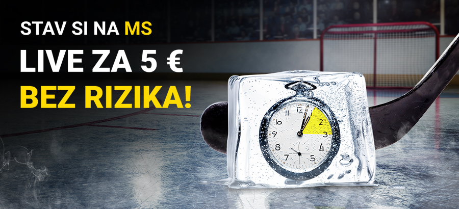 Stav si LIVE na MS&nbsp;v&nbsp;hokeji bez rizika!