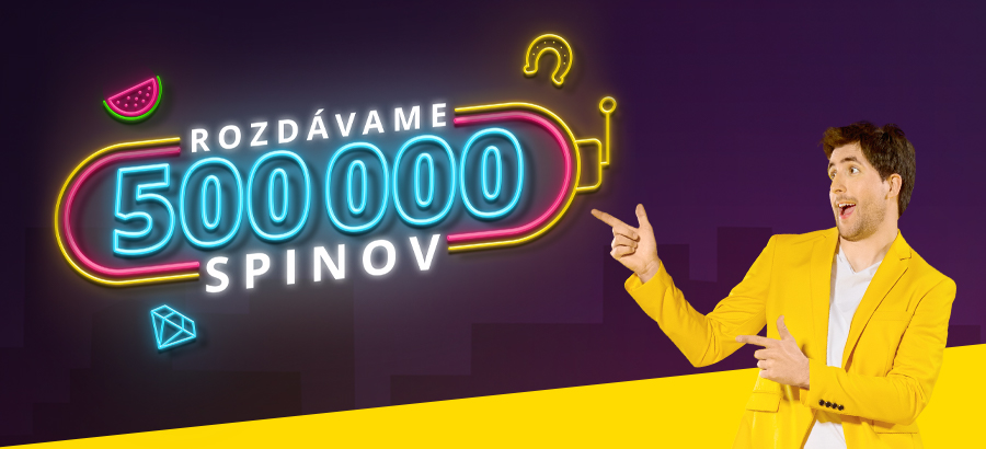 3.Kolo - Rozdávame 500 000 spinov!