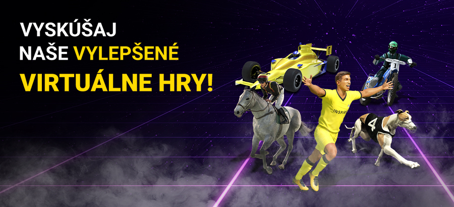 Zabávaj sa s našimi vylepšenými Virtuálnymi hrami!