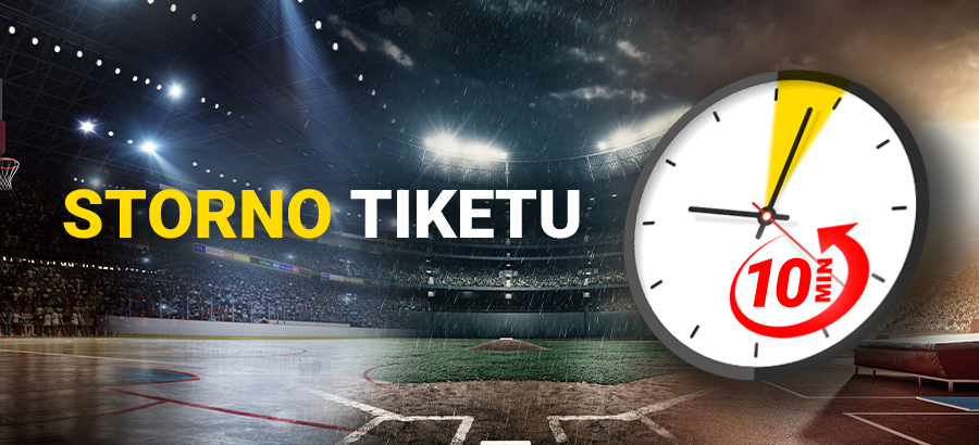 Ďalšia novinka pre stávkarov – storno tiketu