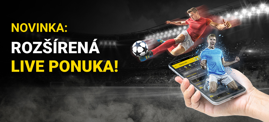 Využi rozšírenú LIVE ponuku!