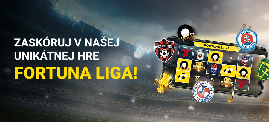 Zahraj si Fortuna Ligu v Casine! 