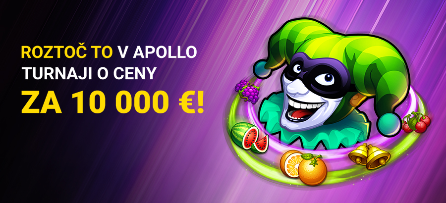 Štartuje Apollo turnaj o&nbsp;10&nbsp;000&nbsp;€!