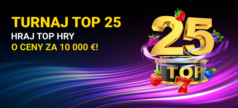 Ukáž sa v TOP 25 a zabojuj o 100 cien!
