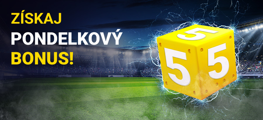 Získaj pondelkový bonus!
