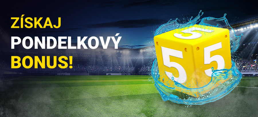 Získaj pondelkový bonus!