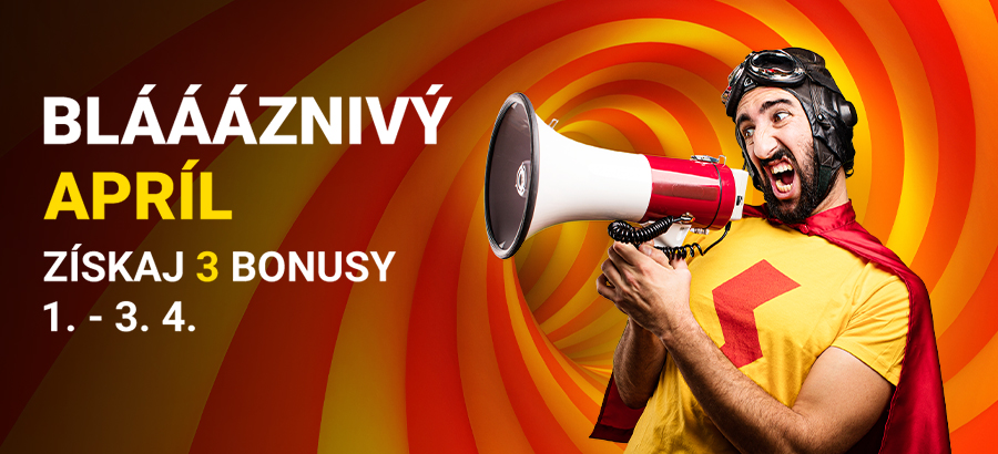 Získaj 3 skvelé bonusy počas bláznivého víkendu!