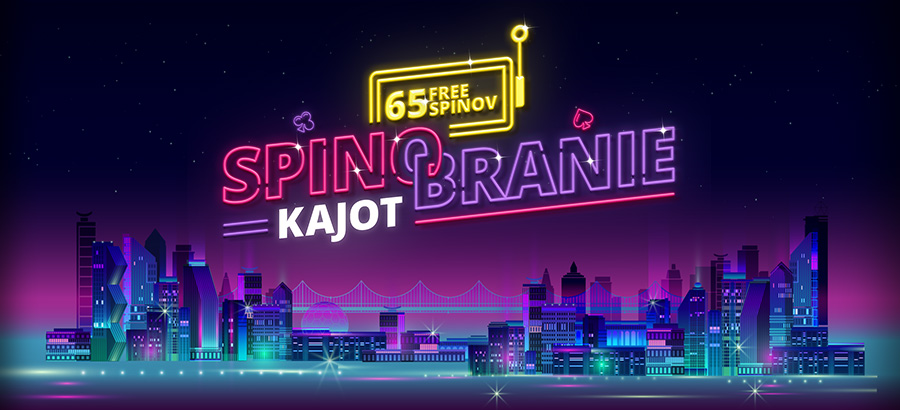 Jeden deň, jedna šanca a&nbsp;65 free&nbsp;spinov!