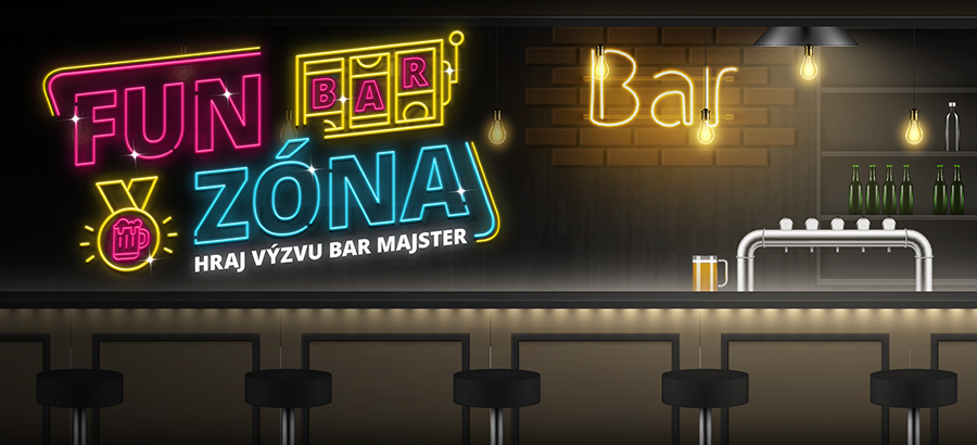 Vstúp do&nbsp;baru a&nbsp;staň&nbsp;sa majstrom novej výzvy!