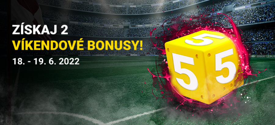 Získaj 2&nbsp;skvelé bonusy počas víkendu!