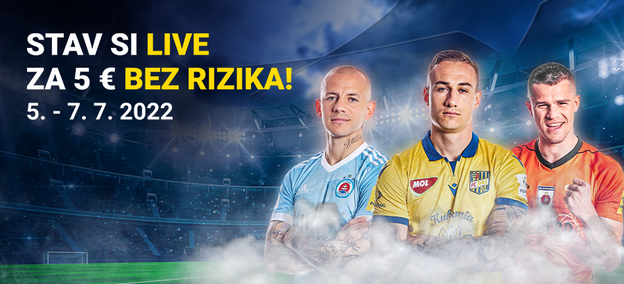 Stav si&nbsp;LIVE na&nbsp;štart slovenských tímov v&nbsp;pohároch bez&nbsp;rizika!