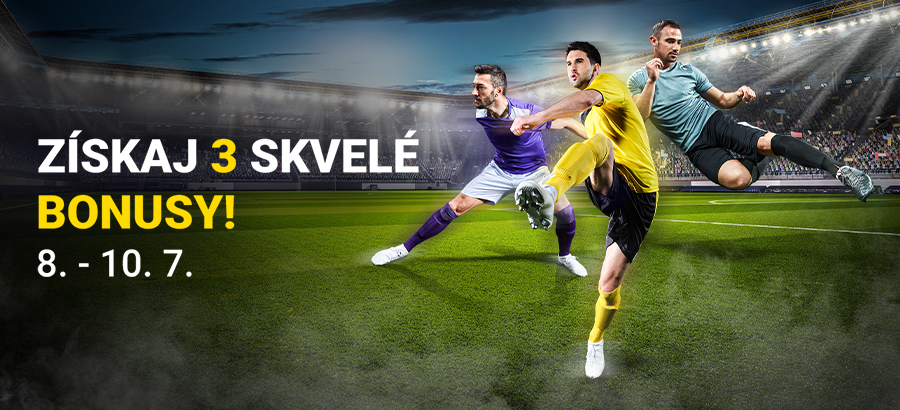 Získaj 3 skvelé bonusy počas 3 dní!