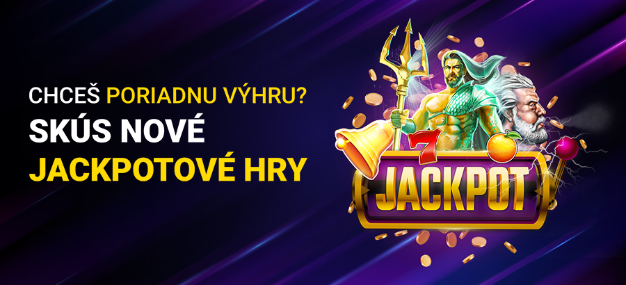 Nové Jackpotové&nbsp;hry a&nbsp;ešte vyššie&nbsp;výhry