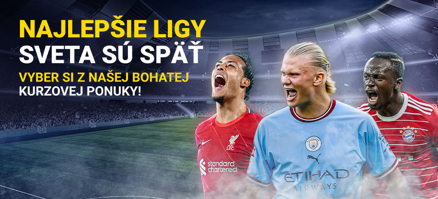 Štartuje nová sezóna Premier League a Bundesligy! Stav si na svojich favoritov!