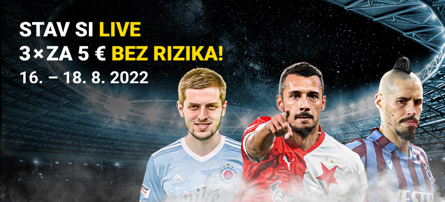 Stav si&nbsp;na&nbsp;play-off európskych pohárov LIVE bez&nbsp;rizika!