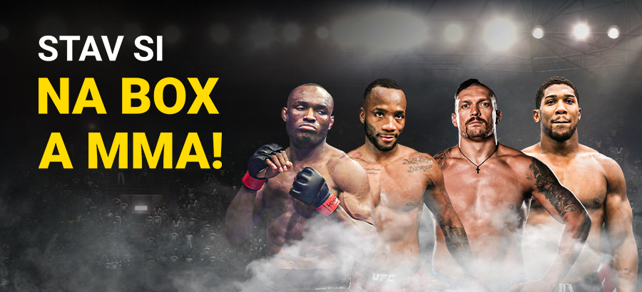 Stav si na ten najlepší box a MMA!  
