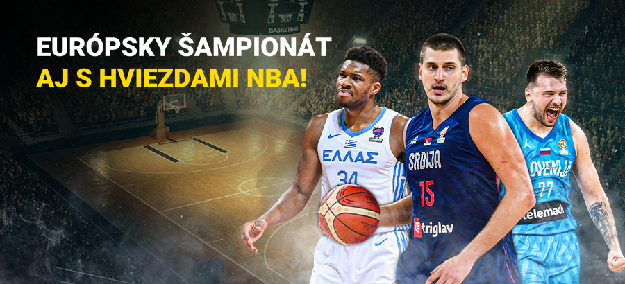 Stav si&nbsp;na&nbsp;majstrovstvá Európy v&nbsp;basketbale!