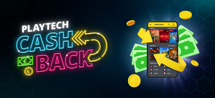 Získaj naspäť 25 % s hrami Playtech!