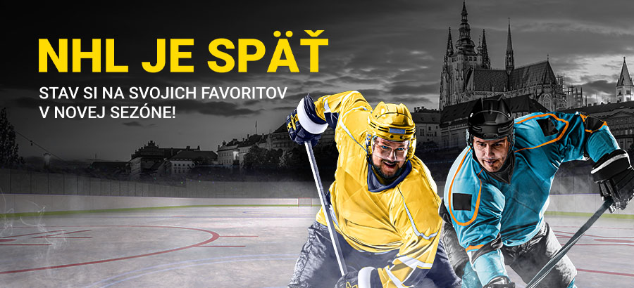 NHL je späť! Stav si na svojich favoritov v novej sezóne!