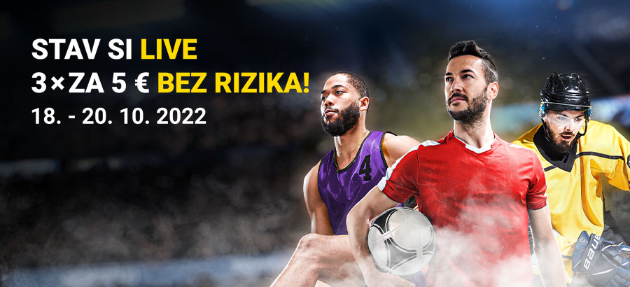 Stav si&nbsp;LIVE počas troch dní úplne bez&nbsp;rizika!