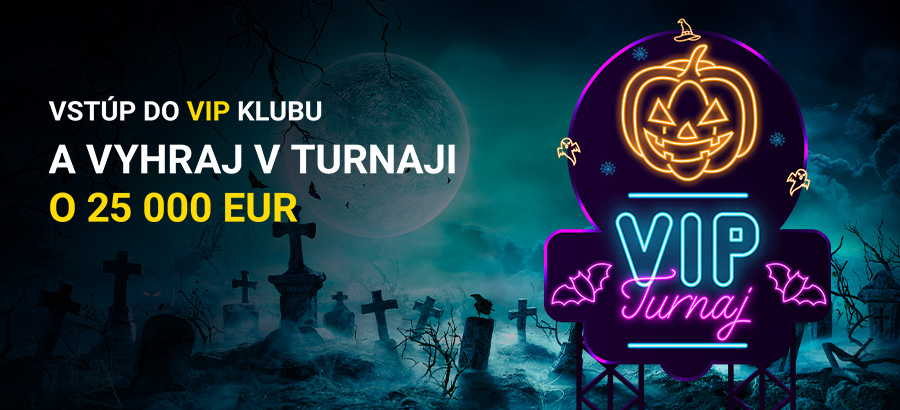 Zabav sa&nbsp;vo&nbsp;VIP turnaji a&nbsp;získaj odmeny