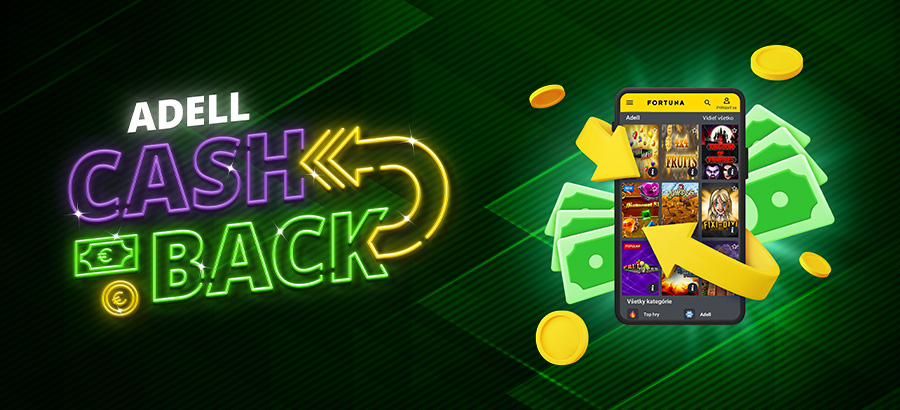 Získaj naspäť 25&nbsp;% na&nbsp;hrách Adell!