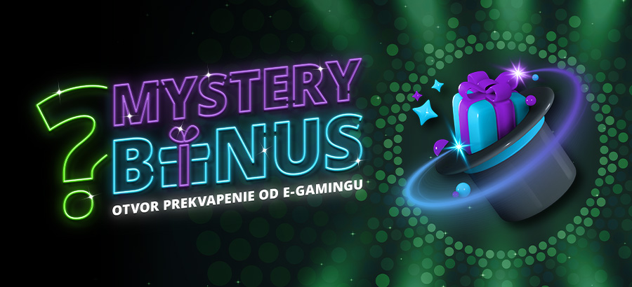 Odhaľ tajomstvo mystery bonusu a získaj kredit až 20 eur!