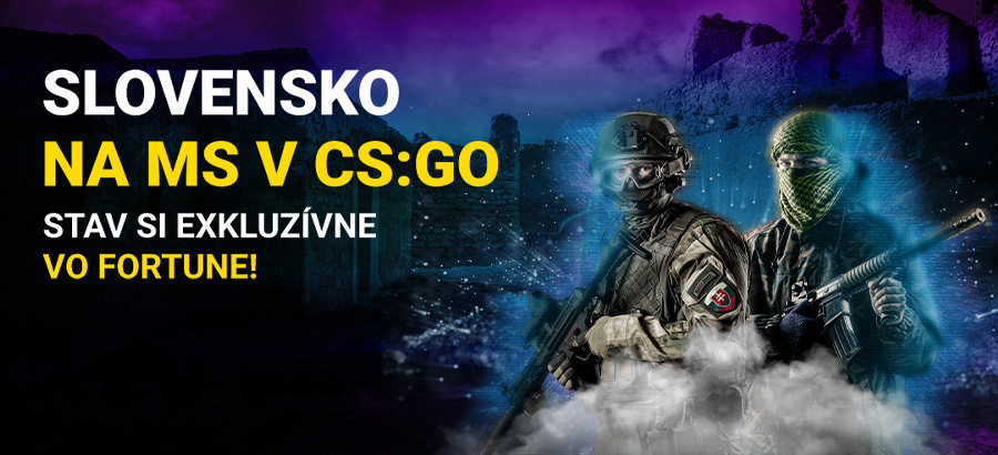 Slovensko na MS v elektronických športoch! Stav si exkluzívne vo Fortune!