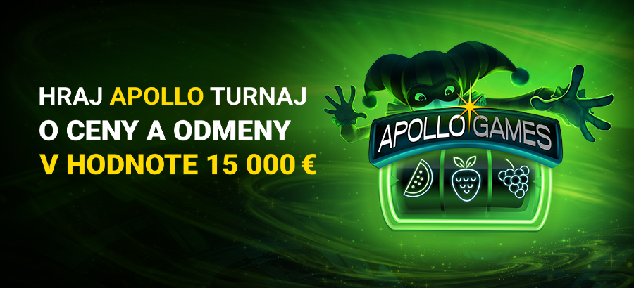 Zabav sa v Apollo turnaji a vyhraj odmeny