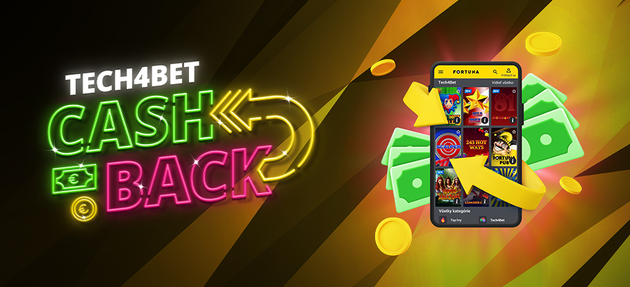 Vráť sa do hry s cashbackom Tech4Bet  