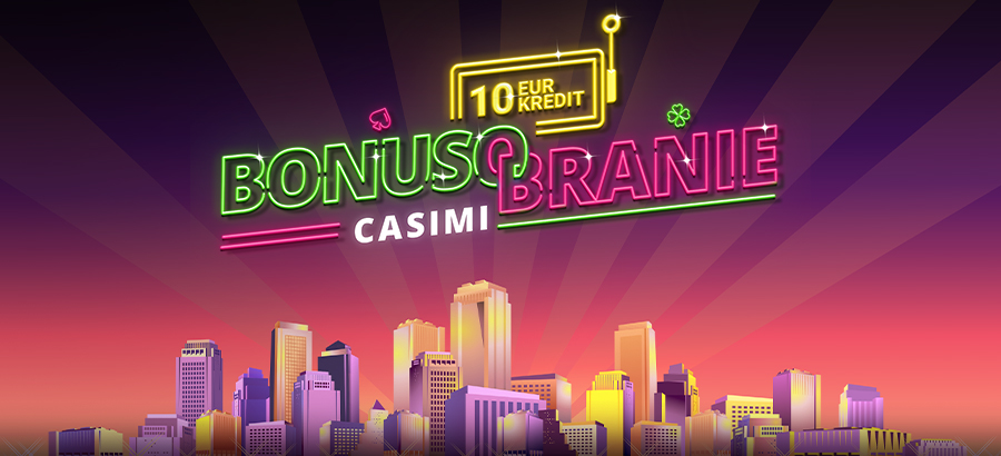 Roztoč to&nbsp;s&nbsp;hrami Casimi a&nbsp;získaj kredit až&nbsp;10&nbsp;eur