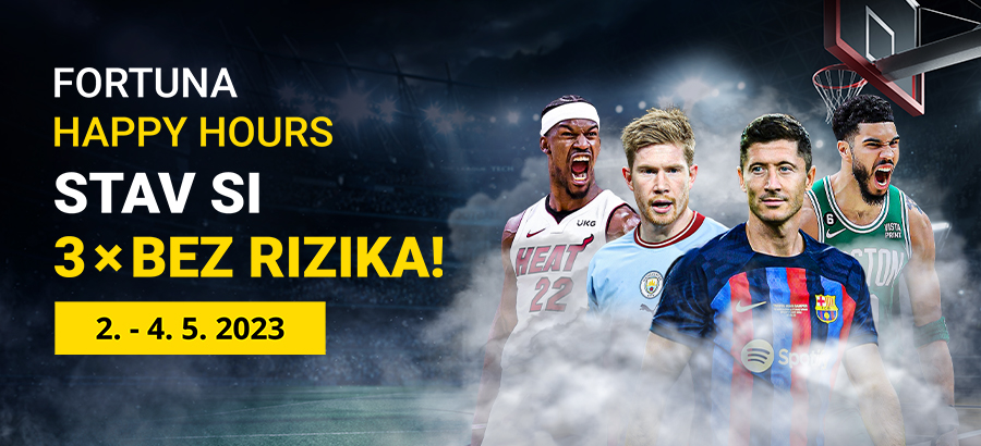 Stav si s Fortunou 3 × bez rizika!