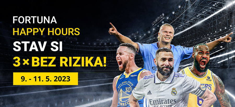 Stav si s Fortunou 3 × bez rizika!