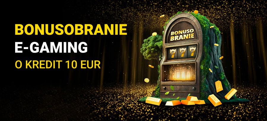 Roztoč to s hrami E-Gaming a získaj každý deň kredit až 10 eur 