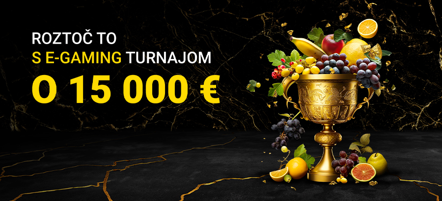 Zabav sa&nbsp;s&nbsp;E-Gaming turnajom o&nbsp;15&nbsp;000&nbsp;eur!