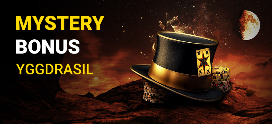 Získaj kredit až&nbsp;20&nbsp;eur na&nbsp;hry Yggdrasil s&nbsp;Mystery bonusom!
