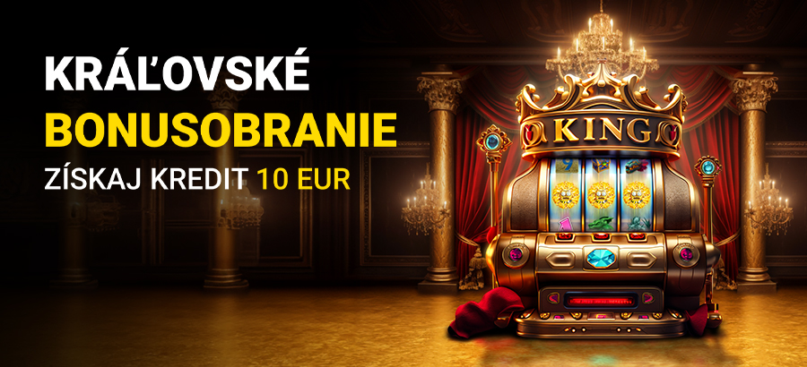 Zahraj si&nbsp;kráľovské hry a&nbsp;každý deň získaj kredit až&nbsp;10&nbsp;eur!