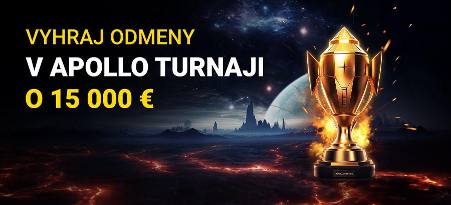 Zabav sa&nbsp;s&nbsp;Apollom turnajom a&nbsp;vyhraj odmeny