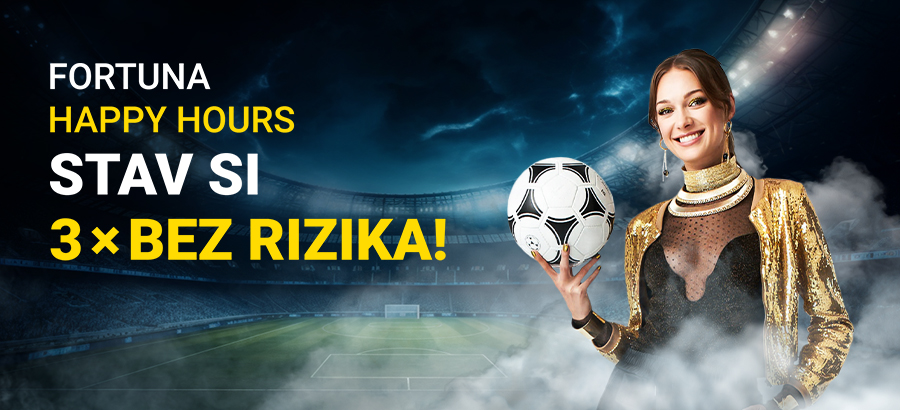 Stav si s Fortunou 3 × bez rizika!