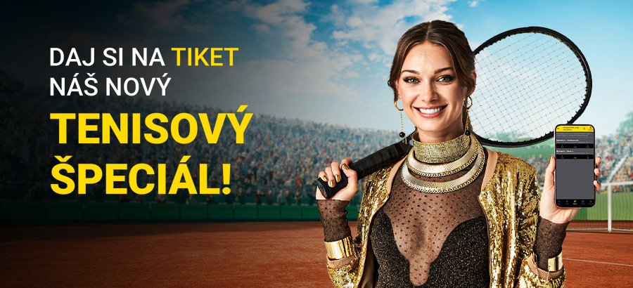 Špeciálnu stávku na tenis nájdeš exkluzívne len vo Fortune!