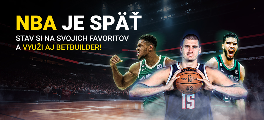 Nová sezóna NBA je tu! Stav si a sleduj zápasy naživo!