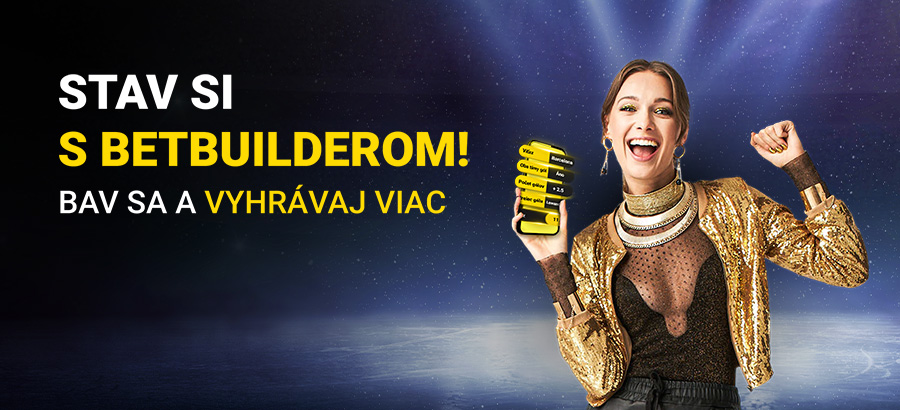Uži si zábavu a pekné výhry s Betbuilderom!