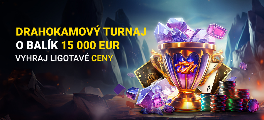 Vyhraj ligotavé odmeny v&nbsp;Drahokamovom turnaji o&nbsp;15&nbsp;000&nbsp;eur!