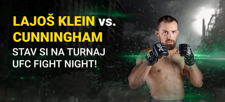 Lajoš Klein má nového súpera na UFC Fight Night!