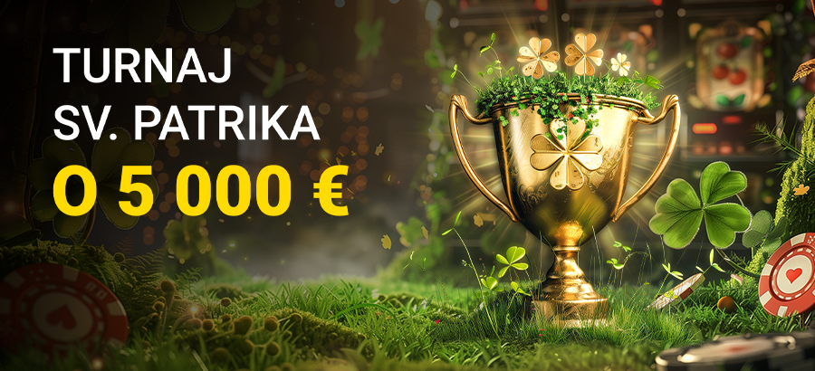 Víkendový turnaj sv.&nbsp;Patrika o&nbsp;odmeny za&nbsp;5&nbsp;000&nbsp;eur!