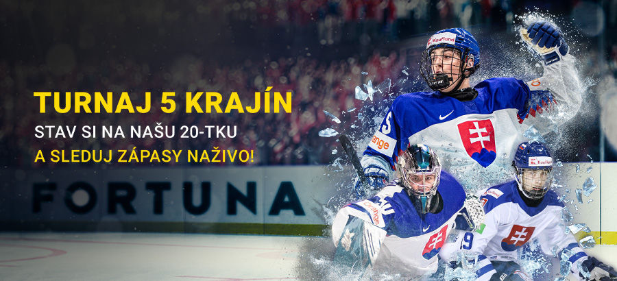 Stav si na Turnaj 5 krajín a sleduj zápasy našej 20-tky naživo!